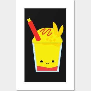 Mangonada Chamango (Mexican mango drink) Posters and Art